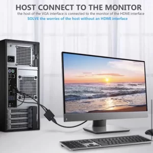 مبدل VGA به HDMI ایکس پی مدل XP_T906G