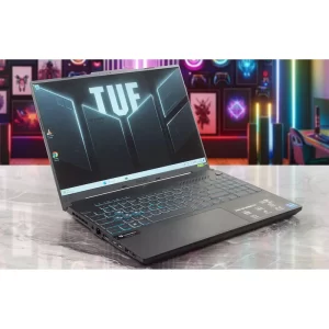 لپ تاپ 16 اینچی ایسوس مدل TUF Gaming F16 FX607VJ-RL805W-Core 5 210H-8GB DDR4 3200MHz-512GB SSD-RTX3050 6GB-FHD 144Hz