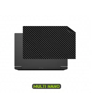برچسب پوششی پشت لپ تاپ مولتی نانو طرح کربن مدل X-F1C مناسب برای لپ تاپ اچ پی Victus 15 FB1013DX 15.6 inch