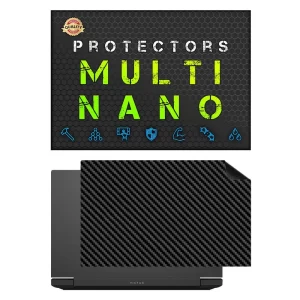 برچسب پوششی پشت لپ تاپ مولتی نانو طرح کربن مدل X-F1C مناسب برای لپ تاپ اچ پی Victus 15 FB1013DX 15.6 inch