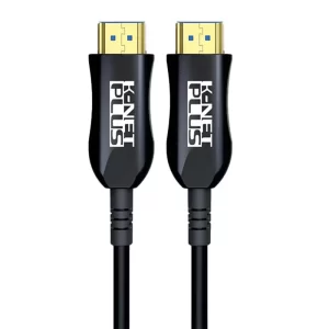کابل HDMI 2.0 فیبر نوری کی نت پلاس مدل KP-CHAOC700 طول 70 متر