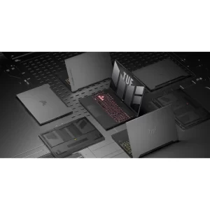 لپ تاپ 16 اینچی ایسوس مدل TUF Gaming F16 FX607VJ-RL805W-Core 5 210H-8GB DDR4 3200MHz-512GB SSD-RTX3050 6GB-FHD 144Hz