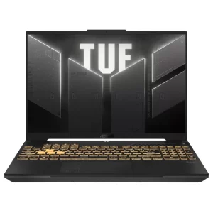 لپ تاپ 16 اینچی ایسوس مدل TUF Gaming F16 FX607VJ-RL805W-Core 5 210H-8GB DDR4 3200MHz-512GB SSD-RTX3050 6GB-FHD 144Hz