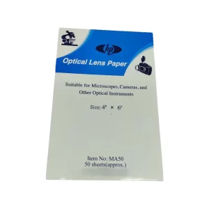 کاغذ تمیز کننده لنز اچ پی مدل MA50 بسته 50 عددی