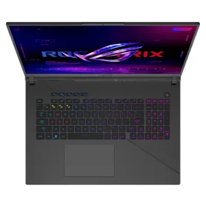 لپ تاپ 18 اینچی ایسوس مدل ROG Strix G18 G814JIR-N6076-i9 14900HX-32GB DDR5 5600MHz-1TB SSD-RTX4070 8GB-QHD 240Hz